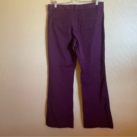 Banana Republic SLOAN BOOTCUT PANT in Purple Plum - Picture 3 of 8